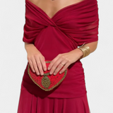 Magda™ | Vestido largo floral con escote en V