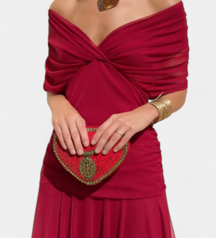 Herminia™ | Vestido elegante con escote en V
