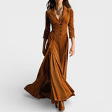 Salomé™ | Vestido largo de caída elegante