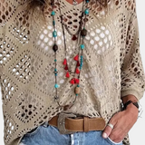 Blusa de Encaje de Fern