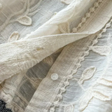 Camisa de Encaje Bordado Prairie