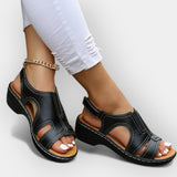 Sandalias de cuero estilizadas