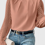 Blusa de Manga Larga Náutica Helga