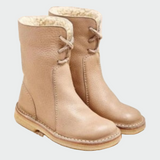 Alba | Botines De Cuero Impermeables Con Forro De Lana