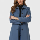 Raquel™ | Trench de invierno de botones simples