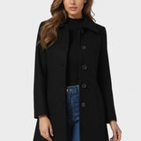 Raquel™ | Trench de invierno de botones simples