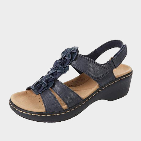 Sandalias bordadas – ortopédicas