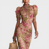 Sara™ | Vestido maxi floral