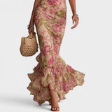 Sofía™ | Vestido maxi floral vintage elegante