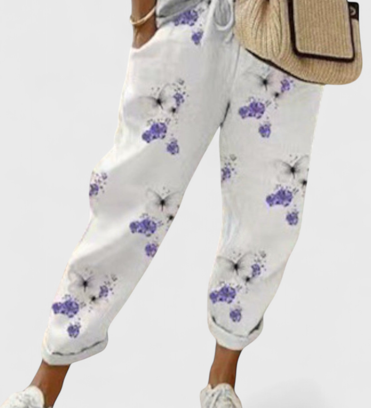Alba Pantalón Holgado de Talle Alto