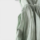 Carmen™ | Vestido maxi de lino elegante