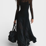 Natalia™ | Vestido largo de tul elegante