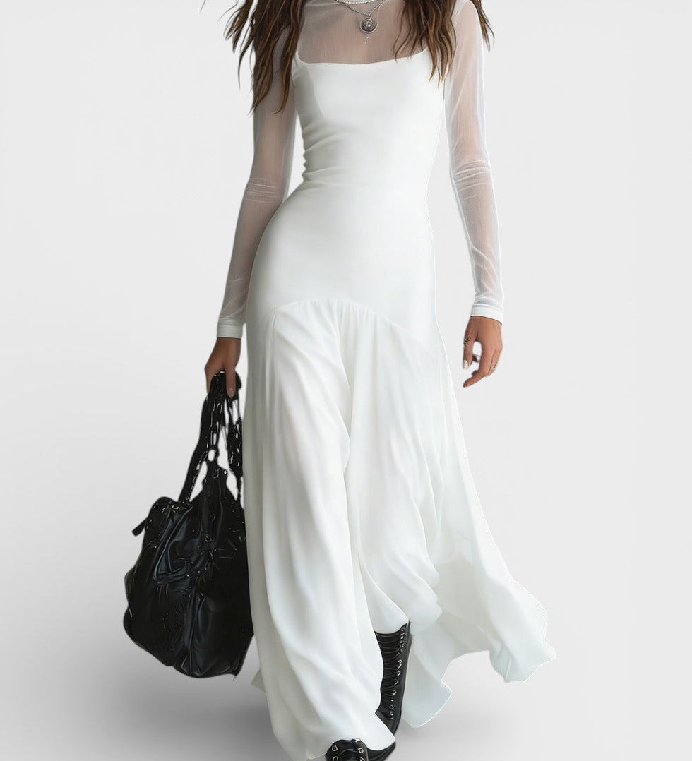 Natalia™ | Vestido largo de tul elegante