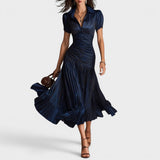 Florencia™ | Vestido maxi vintage de chifón elegante