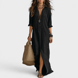 Amaia™ | Vestido maxi de botones