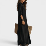 Amaia™ | Vestido maxi de botones