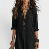 Amaia™ | Vestido maxi de botones