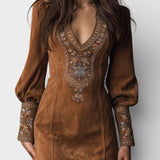 Eugenia™ | Vestido mini elegante con bordado