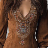 Eugenia™ | Vestido mini elegante con bordado