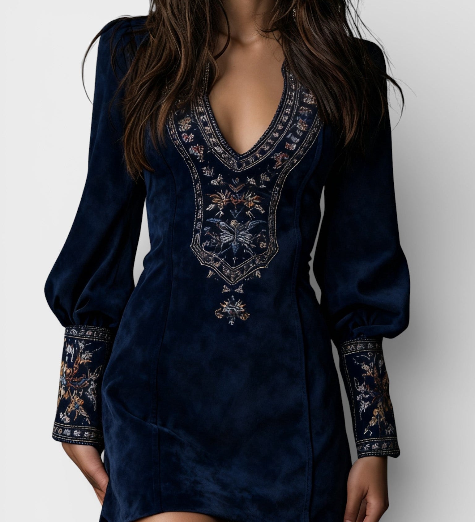 Eugenia™ | Vestido mini elegante con bordado