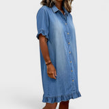 Camila™ | Vestido vaquero elegante