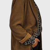 Blusa Jemima con Botones y Estampado Geométrico