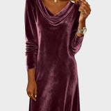 Aurelia™ | Vestido de terciopelo holgado y elegante