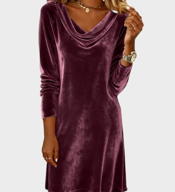 Aurelia™ | Vestido de terciopelo holgado y elegante