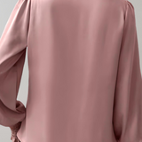 Blusa Elegante de Manga Larga con Escote en V Quinn
