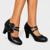 Beatriz™ | Tacones con lazo