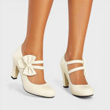 Beatriz™ | Tacones con lazo