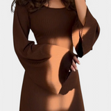 Vestido de Punto Livia con Cintura