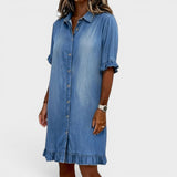 Camila™ | Vestido vaquero elegante