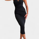 Vestido Iveta Sin Tirantes y Sin Espalda