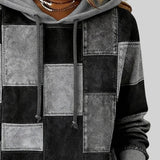 Lucía™ | Sudadera a cuadros con capucha