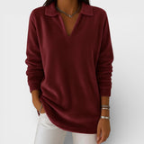 Amelia™ | Jersey suave con escote en V