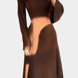 Vestido de Punto Livia con Cintura