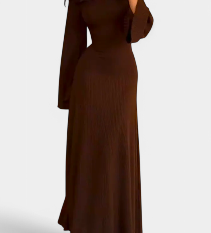 Vestido de Punto Livia con Cintura