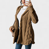 Amalia™ | Cárdigan acogedor con capucha