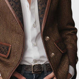 Teresa™ | Blazer de tweed elegante