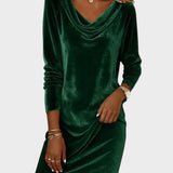 Aurelia™ | Vestido de terciopelo holgado y elegante