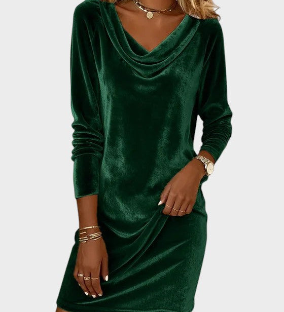 Aurelia™ | Vestido de terciopelo holgado y elegante