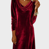 Aurelia™ | Vestido de terciopelo holgado y elegante