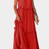 Vestido Monica de Comodidad Atemporal con Frescura Natural