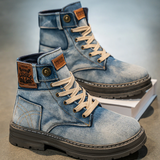 Aroa™ | Botines vaqueros con cordones