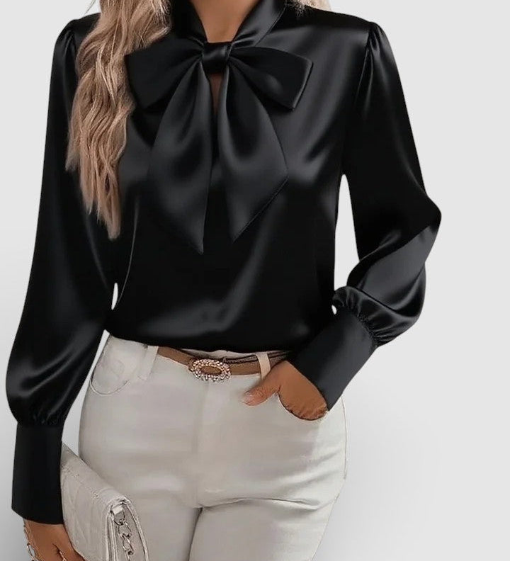 Rosario™ | Blusa elegante con lazo