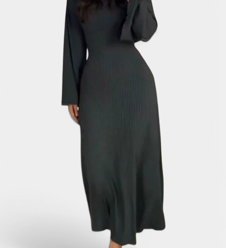 Vestido de Punto Livia con Cintura