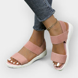Sandalias elásticas cómodas