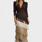 Beatriz™ | Vestido con flecos elegante y de noche