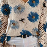 Antonia™ | Jersey elegante con estampado floral